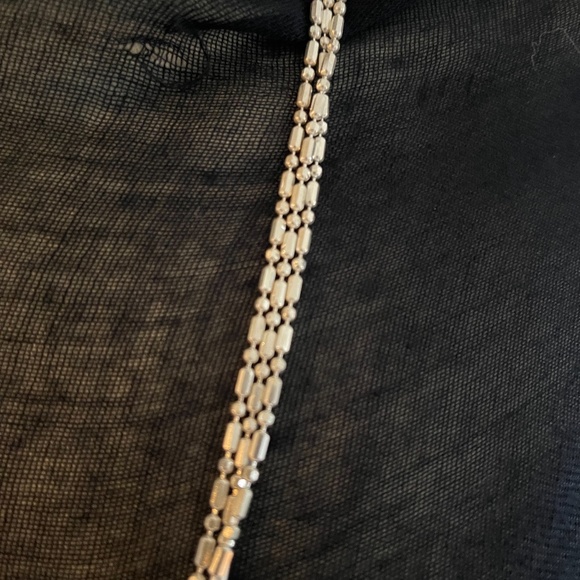 Vintage Sterling Silver 925 necklace 50 inches made in italy - Picture 4 of 4